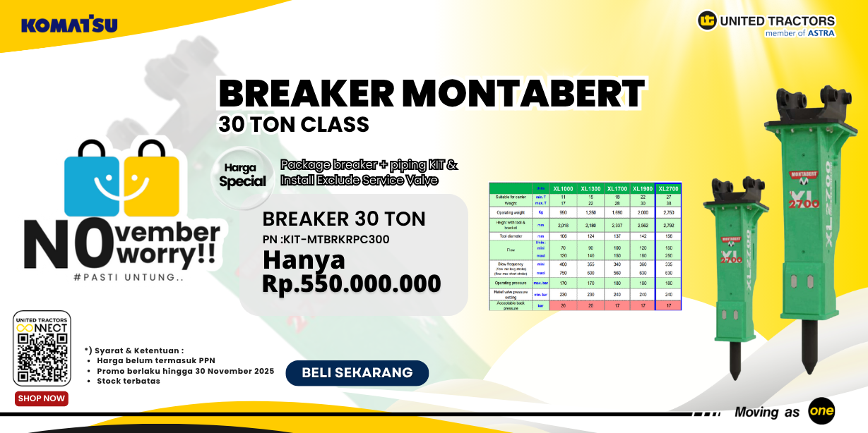PROMO MONTABERT BREAKER 30T CLASS
